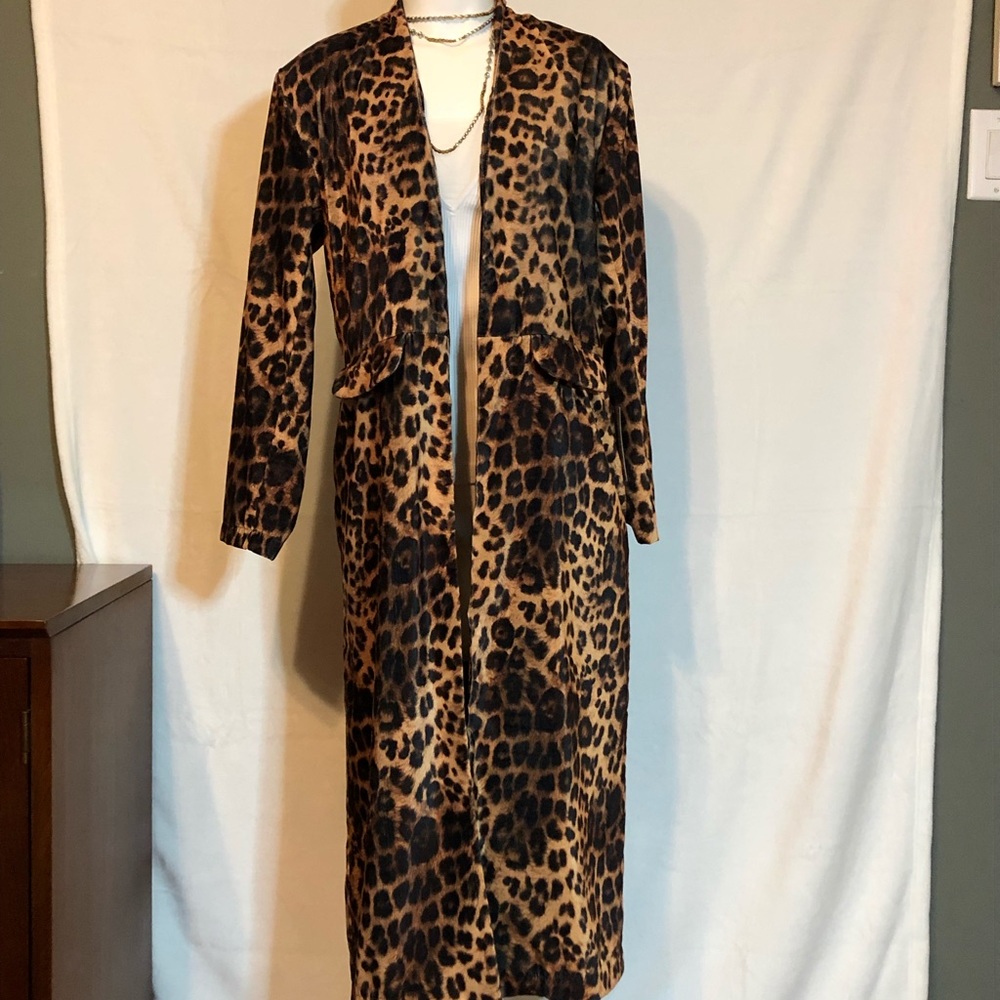 Leopard coat